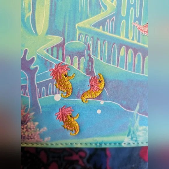 Disney Loungefly The Little Mermaid Mini Backpack - Picture 6 of 16